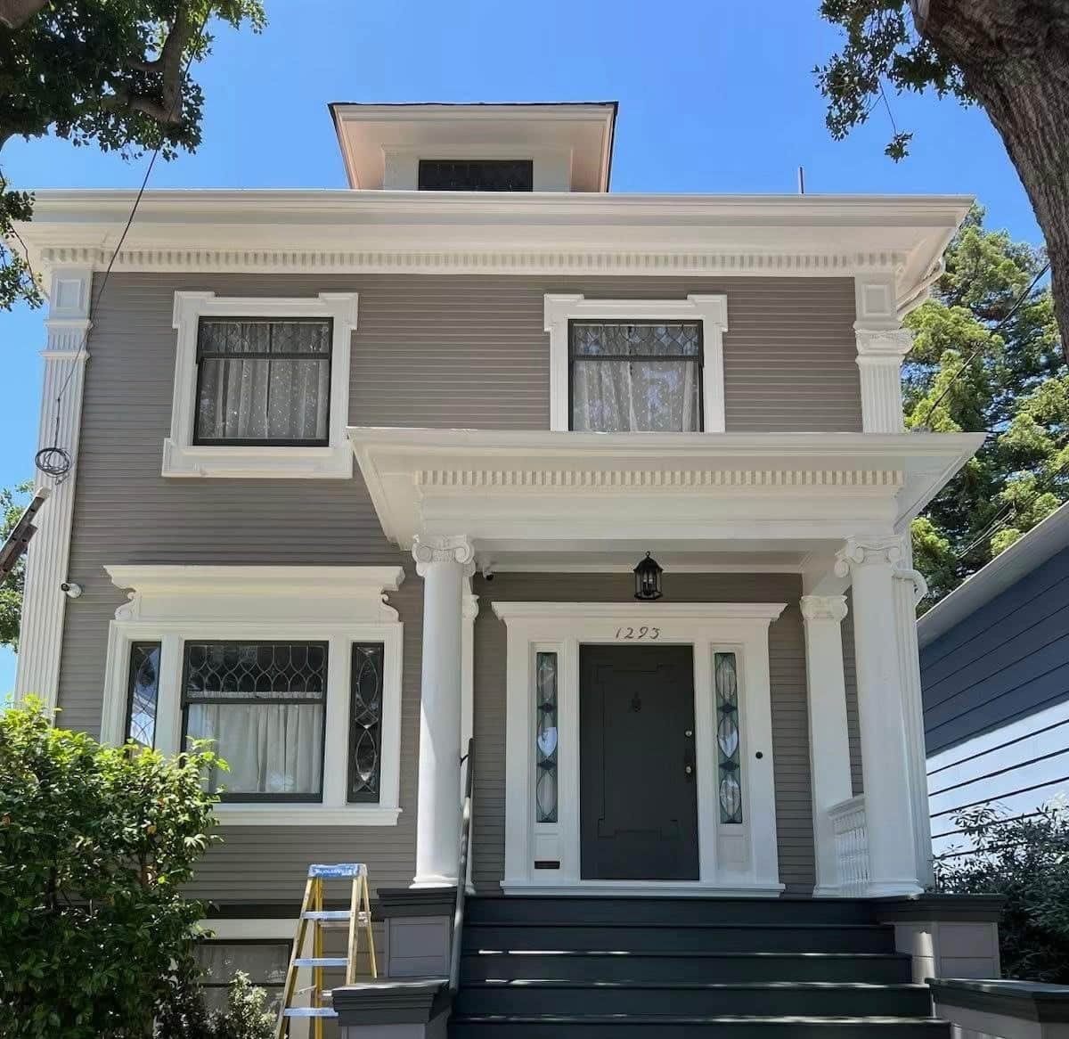 Beautifully painted house exterior by Santi Painting Inc.